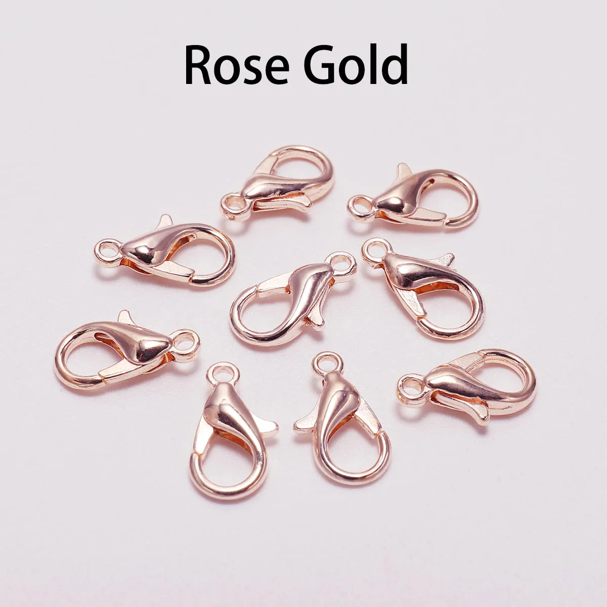 50pcs/lot Jewelry Findings Alloy Lobster Clasp Hooks For Jewelry Making Necklace bracelet Chain DIY Supplies Accessories