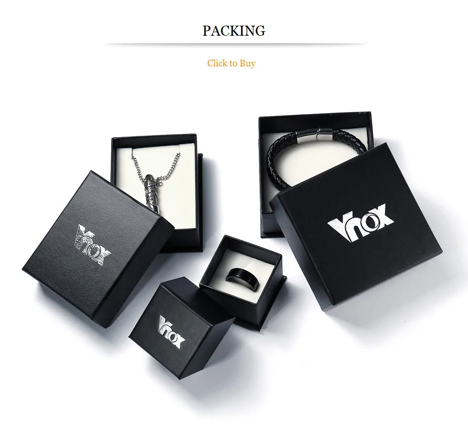 Vnox Men's Cuban Link Chain Necklace Stainless Steel Black Gold Color Male Choker colar Jewelry Gifts for Him