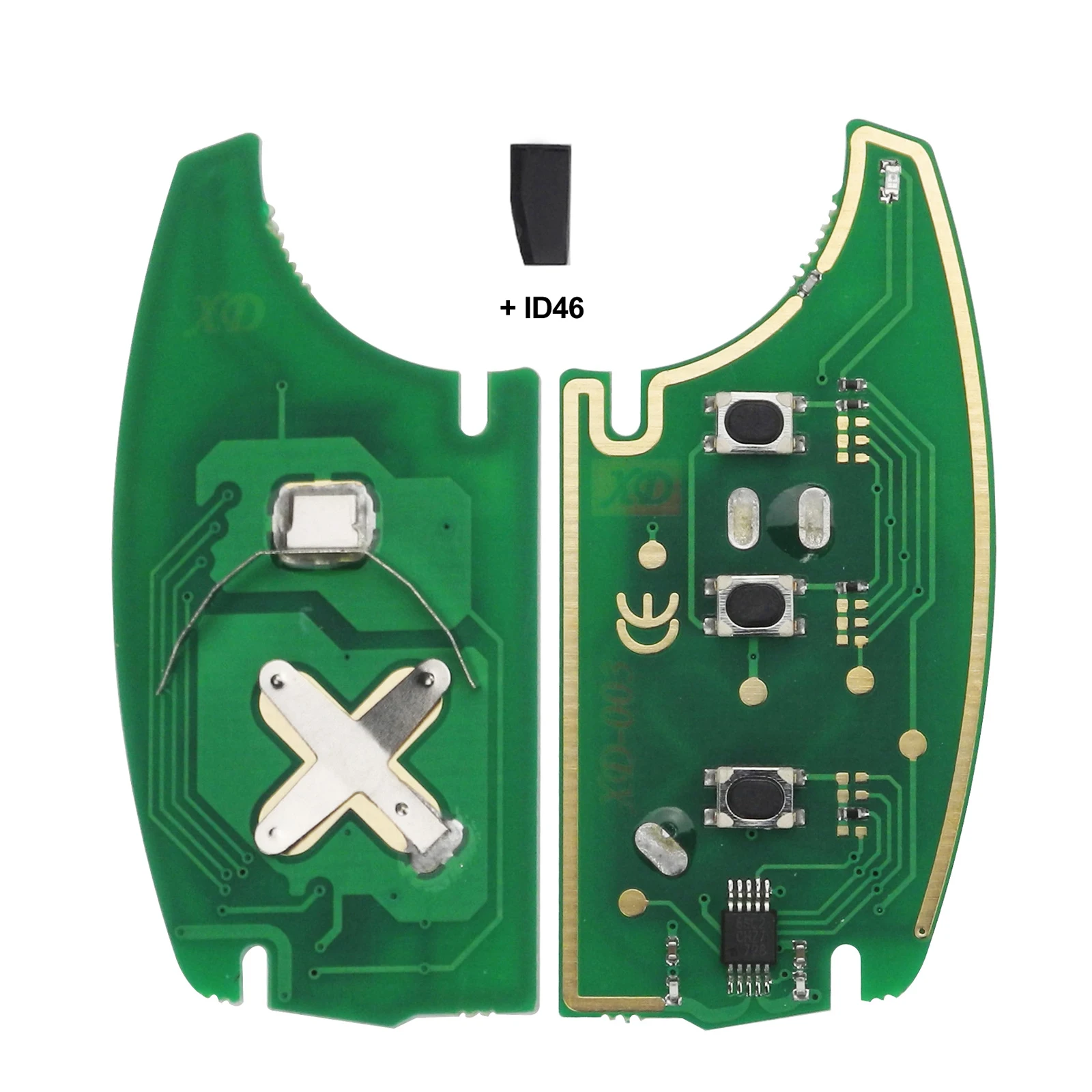 jingyuqin 3B 433Mhz With id46 Car Key Board Control For Hyundai Solaris Accent Tucson l10 l20 l30 Kia Rio Ceed