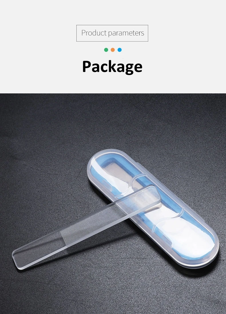 Nano Glass Nail Files Professional Polishing Manicure Art Tool Washable make nails brighten easily like nail polish