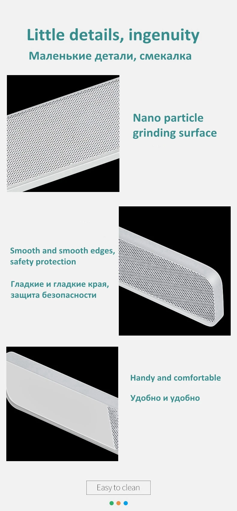 Nano Glass Nail Files Professional Polishing Manicure Art Tool Washable make nails brighten easily like nail polish