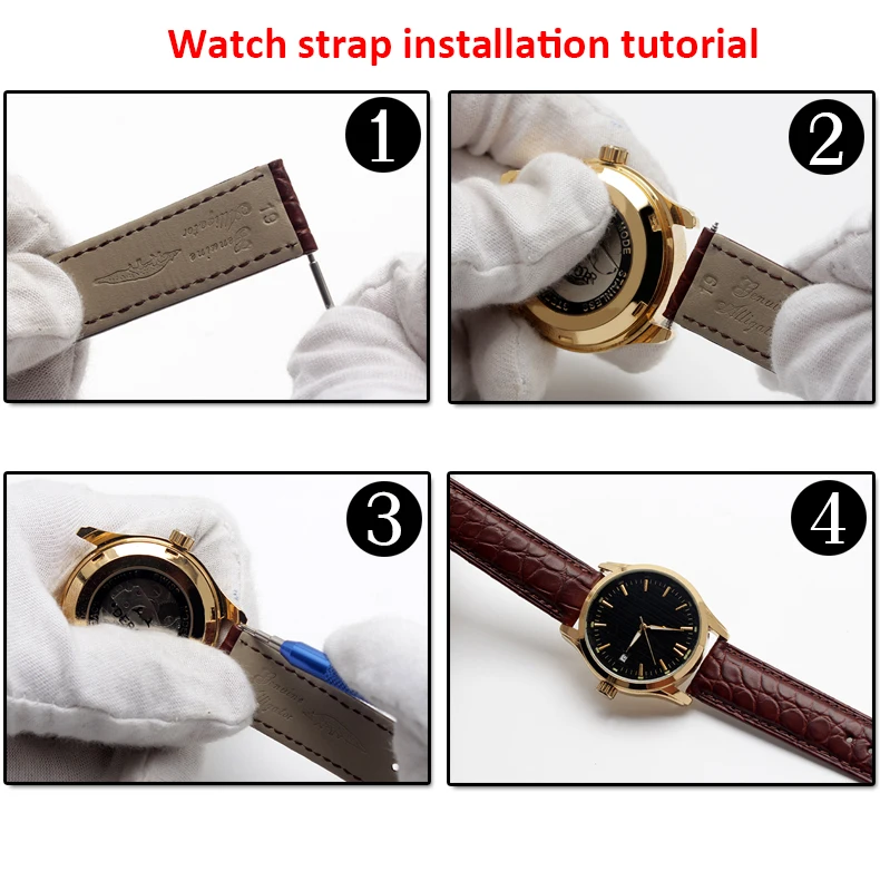 Genuine Leather Curved End Watchband For Tissot Watch Belt 1853 COUTURIER T035627A T035407A T035439 Men's Strap 22mm 23mm 24mm