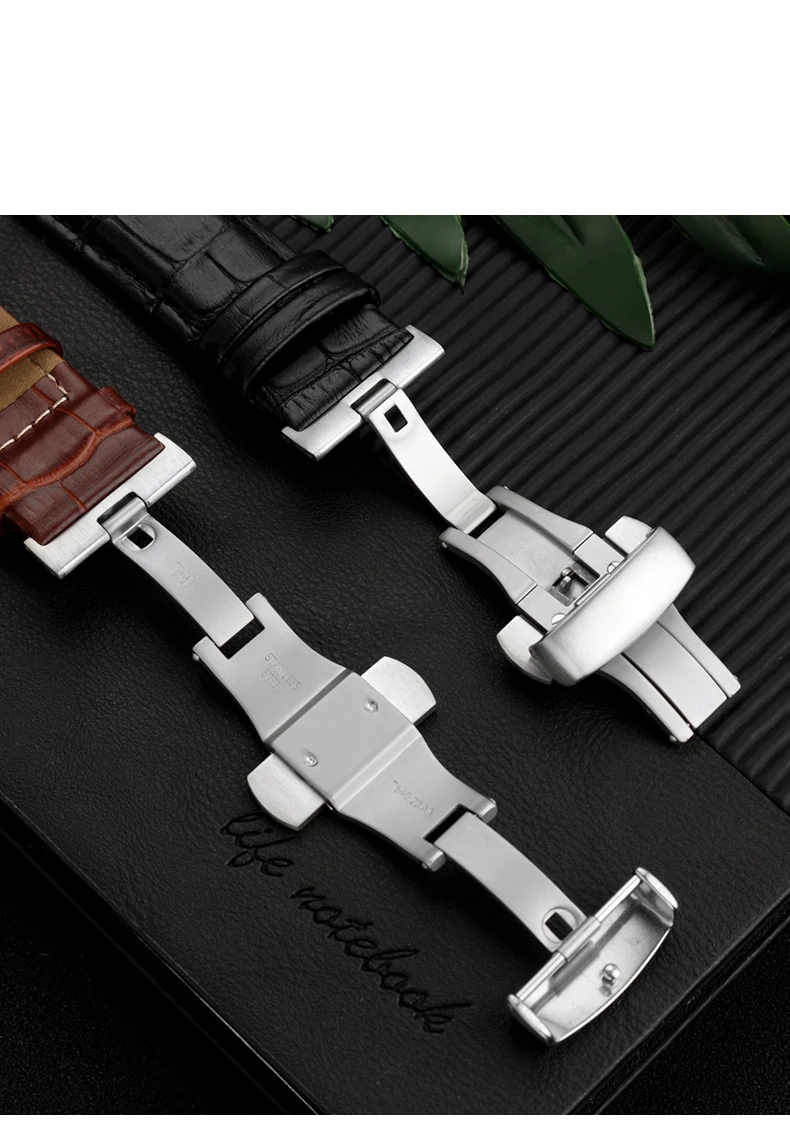 Genuine Leather Curved End Watchband For Tissot Watch Belt 1853 COUTURIER T035627A T035407A T035439 Men's Strap 22mm 23mm 24mm
