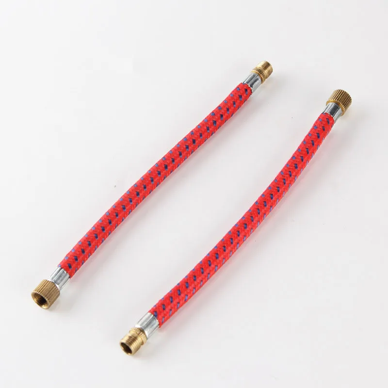 Universal Bicycle Pump Hose Flexible Tire Valve Tube Extension Replacement Pump Parts 160mm Long