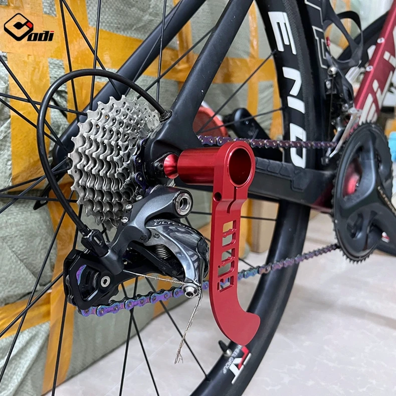 ODI Bicycle Rear Derailleur Protector Aluminium Alloy ultralight Quick Release Bracket Parking stand Guard Gear Mount Bike parts