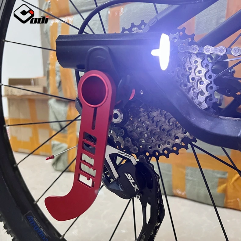 ODI Bicycle Rear Derailleur Protector Aluminium Alloy ultralight Quick Release Bracket Parking stand Guard Gear Mount Bike parts