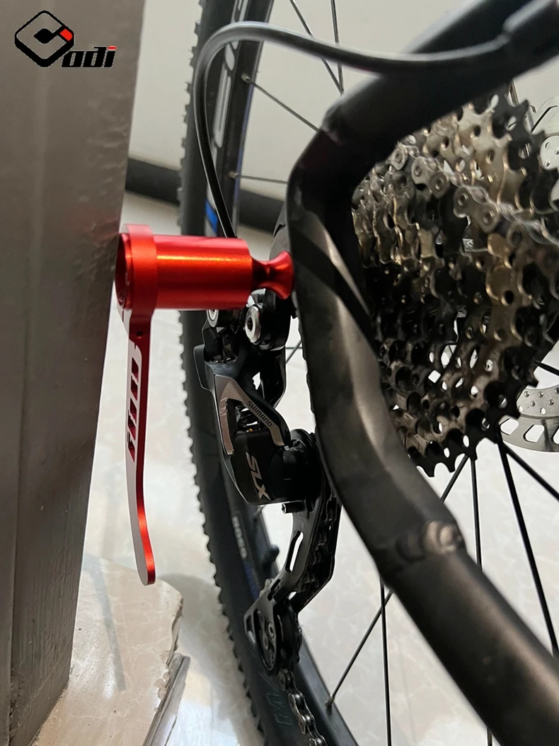 ODI Bicycle Rear Derailleur Protector Aluminium Alloy ultralight Quick Release Bracket Parking stand Guard Gear Mount Bike parts