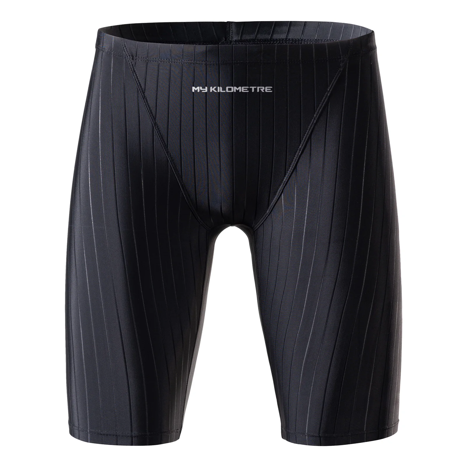 Swimming Shorts For Man Racing Swimsuit Endurance Solid Navy Blue Man Training Swim Trunks Quick Dry Athletic Swimming Shorts