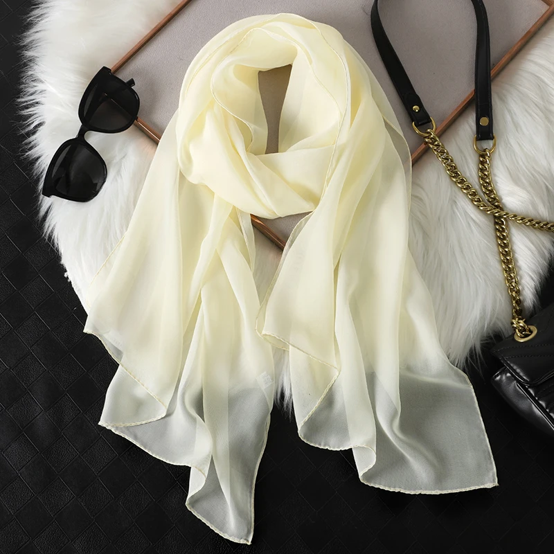 2023 Fashion Printed Dot Chiffon Hijab Scarf Women Pareo Lady Bandanas Beach Towels Summer Muslim Veil Wrap Female Foulard
