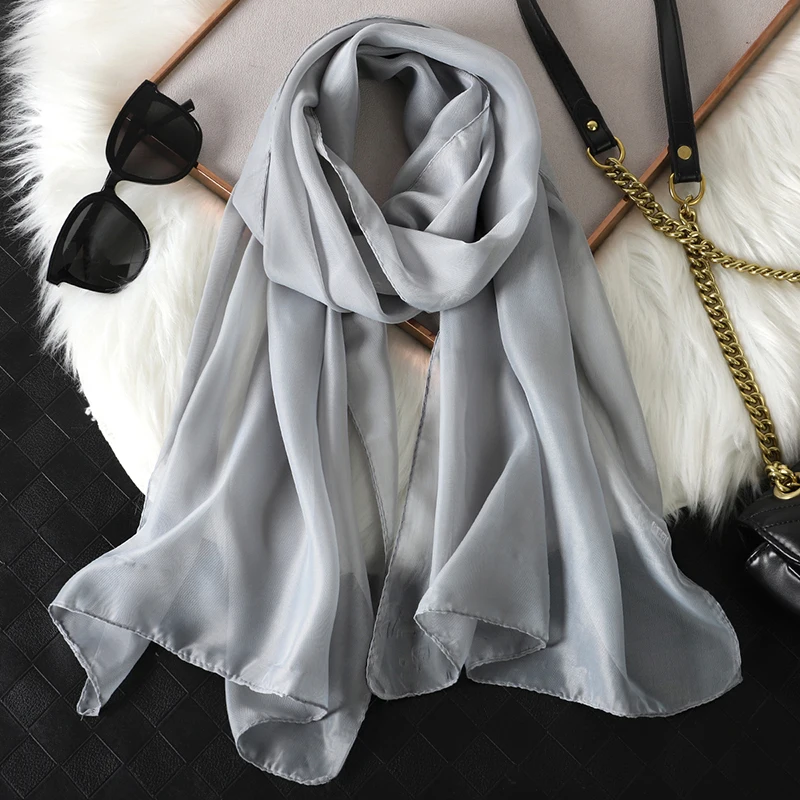2023 Fashion Printed Dot Chiffon Hijab Scarf Women Pareo Lady Bandanas Beach Towels Summer Muslim Veil Wrap Female Foulard