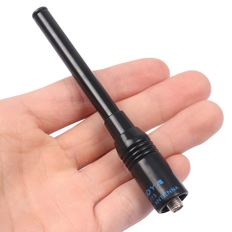 New NA-773 SMA-F UHF+VHF Handheld Telescopic Antenna for BAOFENG UV-5R/82/B5/B6 888S