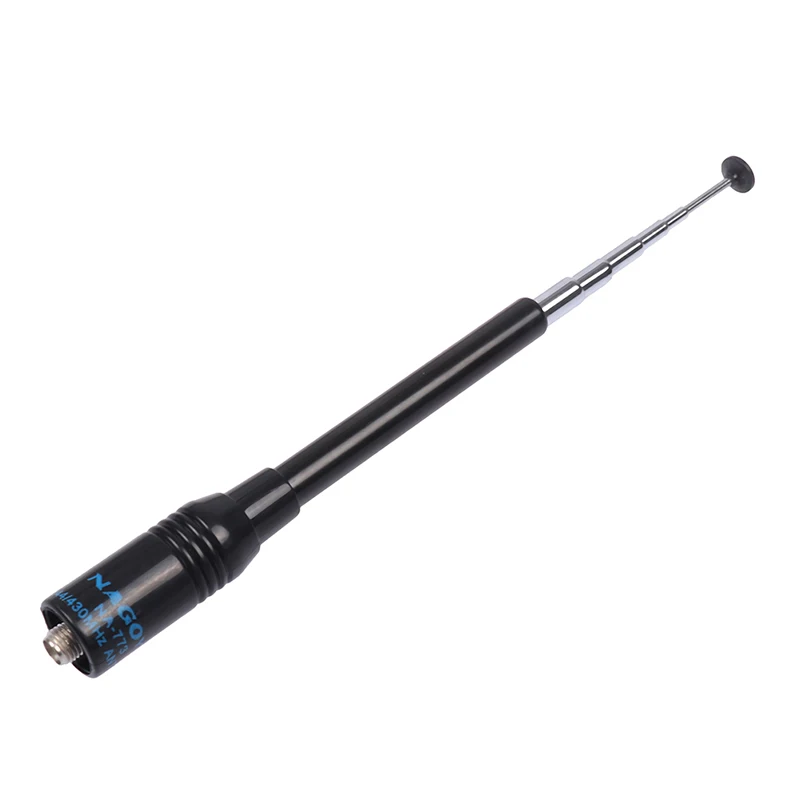 New NA-773 SMA-F UHF+VHF Handheld Telescopic Antenna for BAOFENG UV-5R/82/B5/B6 888S