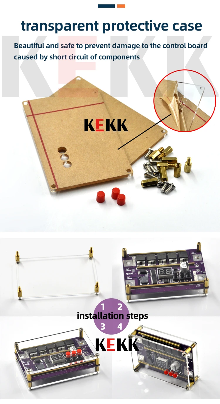 Portable 99 Gear 12V DIY Spot Welder Kit PCB Control Board 18650 Battery Spot Welding Machine
