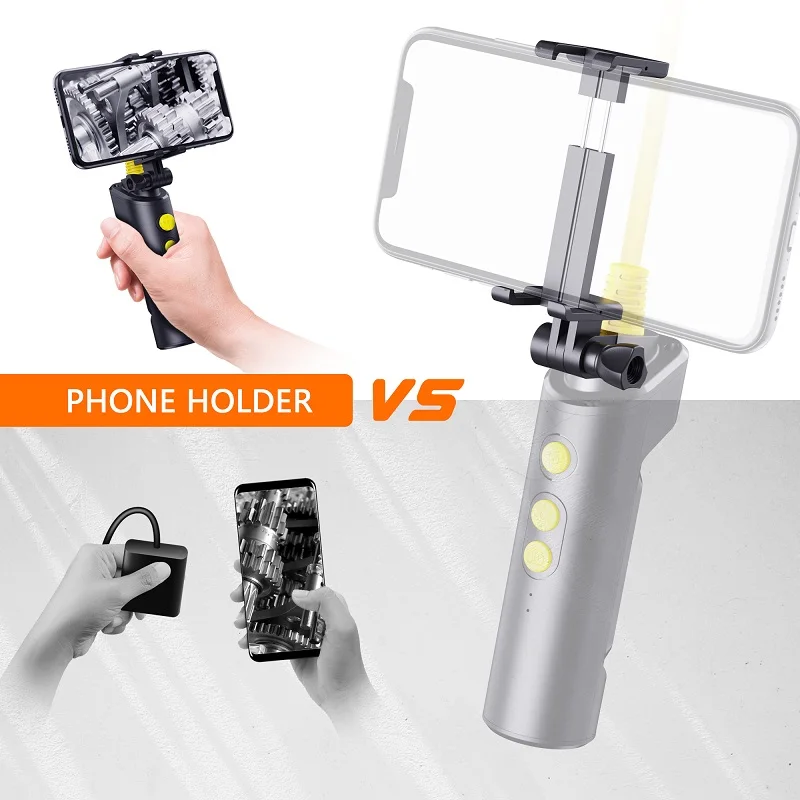 Dual Lens Camera WIFI Endoscope HD1080P 5.5MM 8MM Mini Inspection Borescope LEDs IP68 Waterproof Sanke for Android Phones Iphone