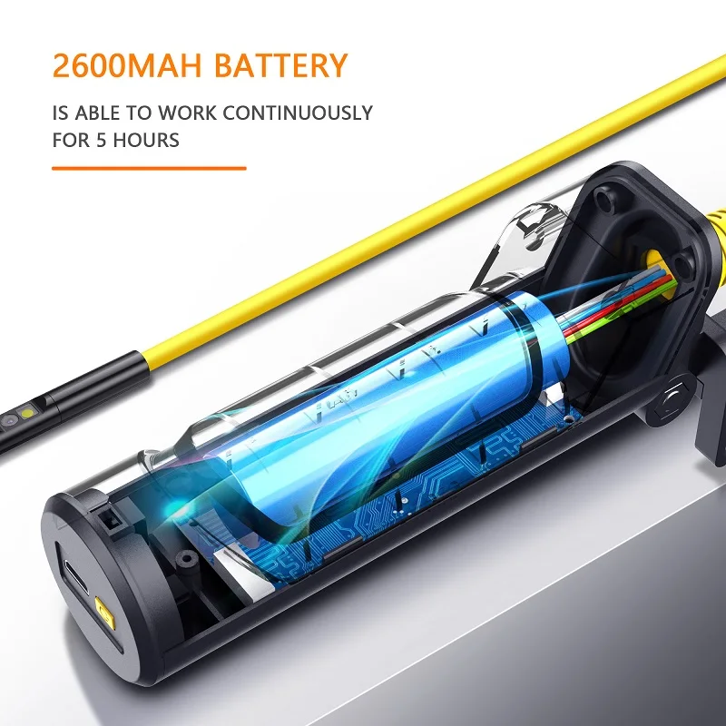 Dual Lens Camera WIFI Endoscope HD1080P 5.5MM 8MM Mini Inspection Borescope LEDs IP68 Waterproof Sanke for Android Phones Iphone