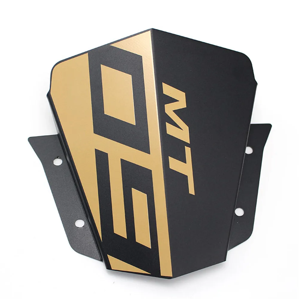 For Yamaha MT09 MT-09 FZ-09 2014 2015 2016 mtorcycle Aluminum Motorbike Windshield Personality windshield Wind screen