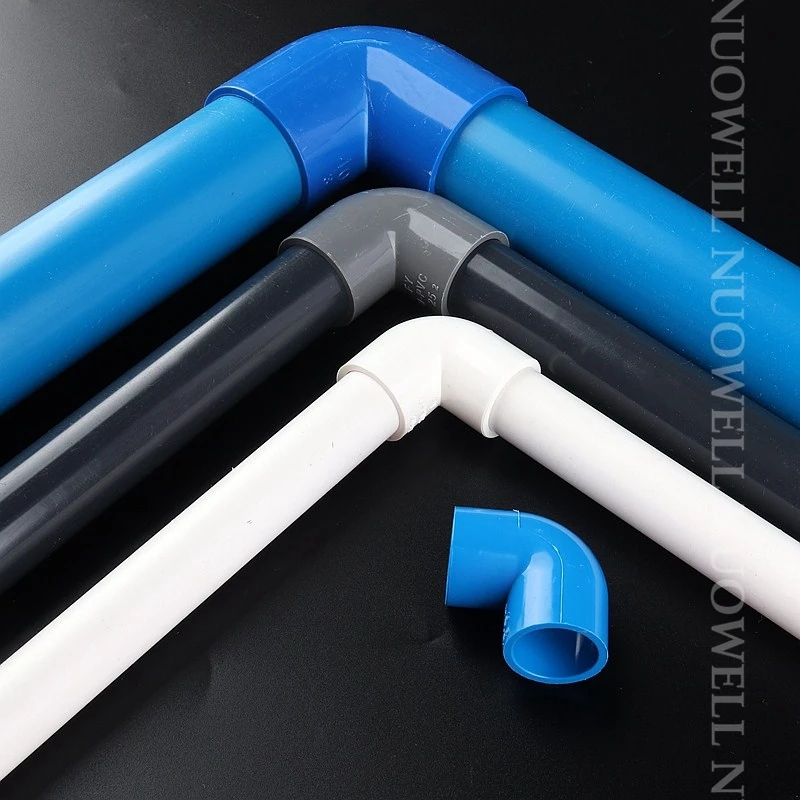 5pcs/lot 20 25 32mm PVC 90 Degree Elbow Connector Aquarium Fish Tank DIY Tools Garden Irrigation Water Pipe Connectors Adapter
