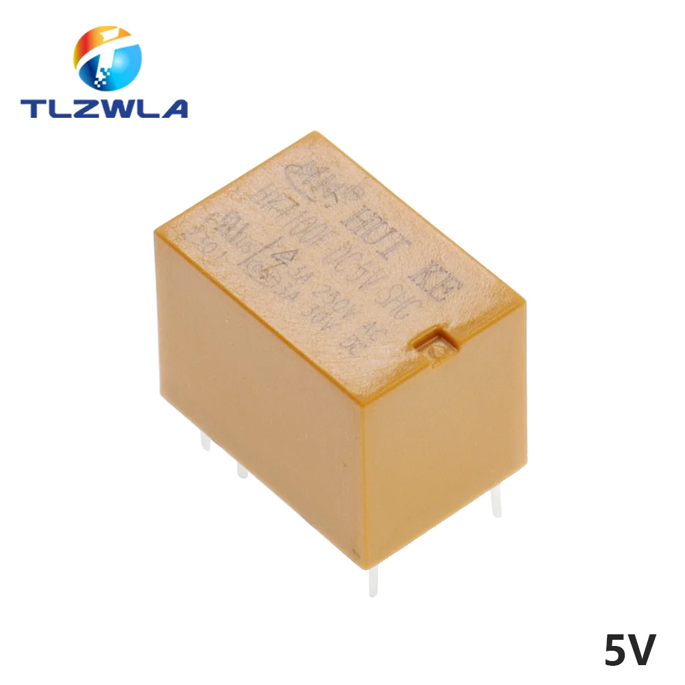 5PCS Signal Relay HK4100F-DC12V-SHG HK4100F-DC5V-SHG 6pin 3A 3V / 5V / 9V / 12V / 24V HK4100F-DC24V-SHG HK4100F-DC3V-SHG
