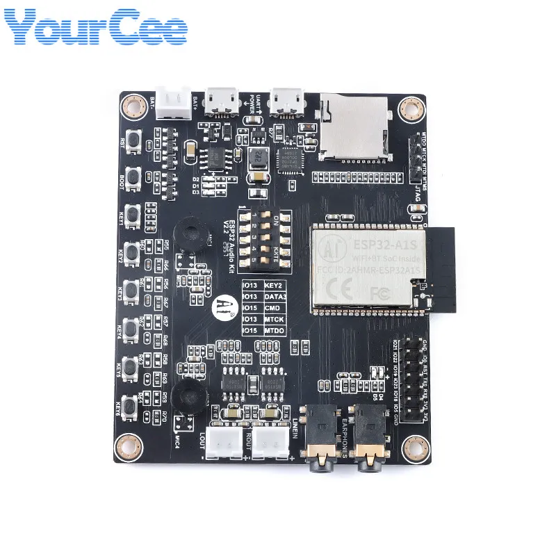 5pcs/1pc ESP32-Audio-Kit ESP32 Audio Development Board ESP32-Aduio-Kit Wireless Module Dual-core ESP32-A1S 8M Serial to WiFi