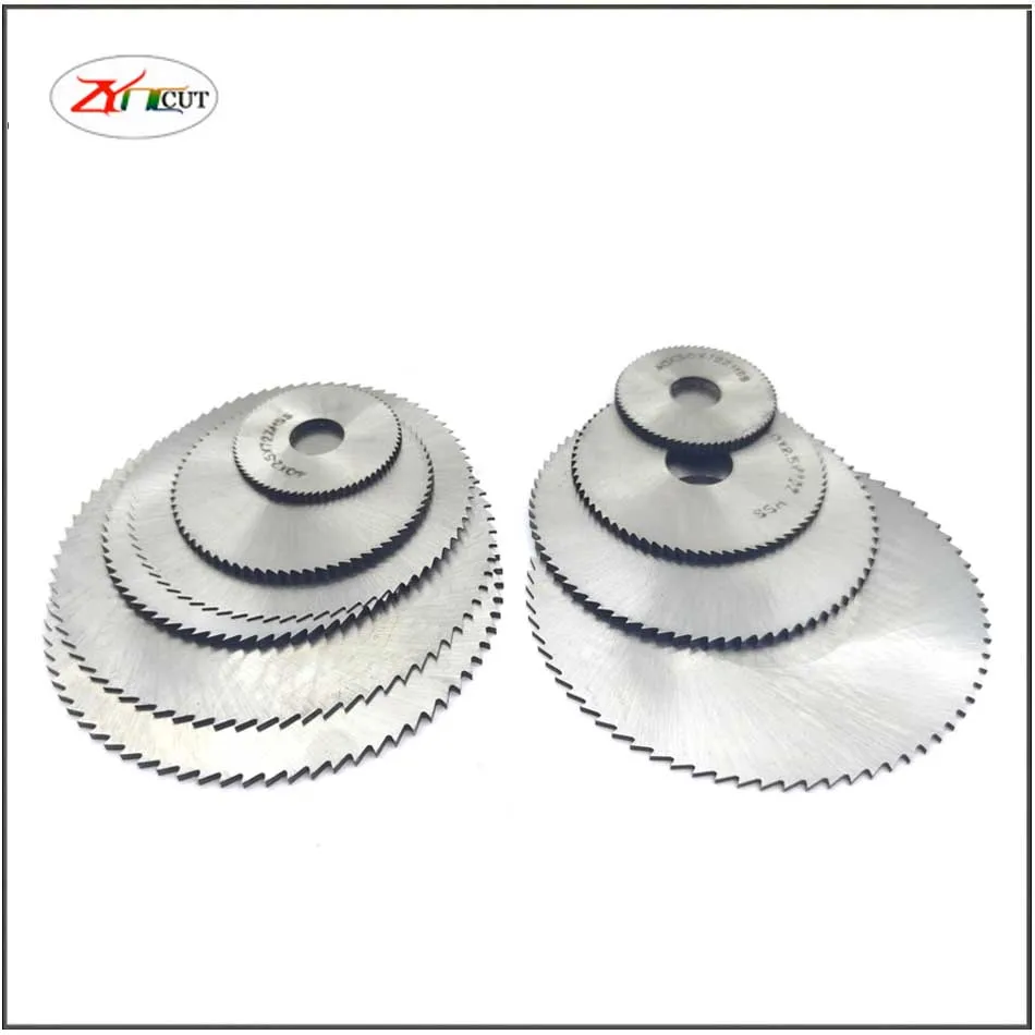 HSS Circular Saw Blade 40 60 75 80 100 110 125 150 160 200mm HSS Sawtooth Milling Cutter Power Tool Accessories Cutting Disc