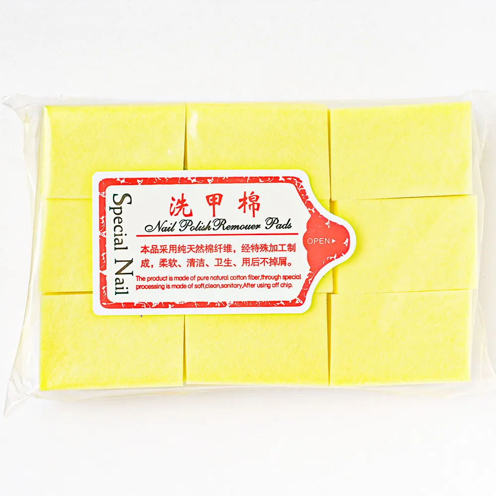 600pcs/Lot Nail Lint-Free Paper Cotton Fiber Tissue 5colors Nails Art Cleanin Cleaner Pad Polish Cotton Remover Sheet Wiper C#13