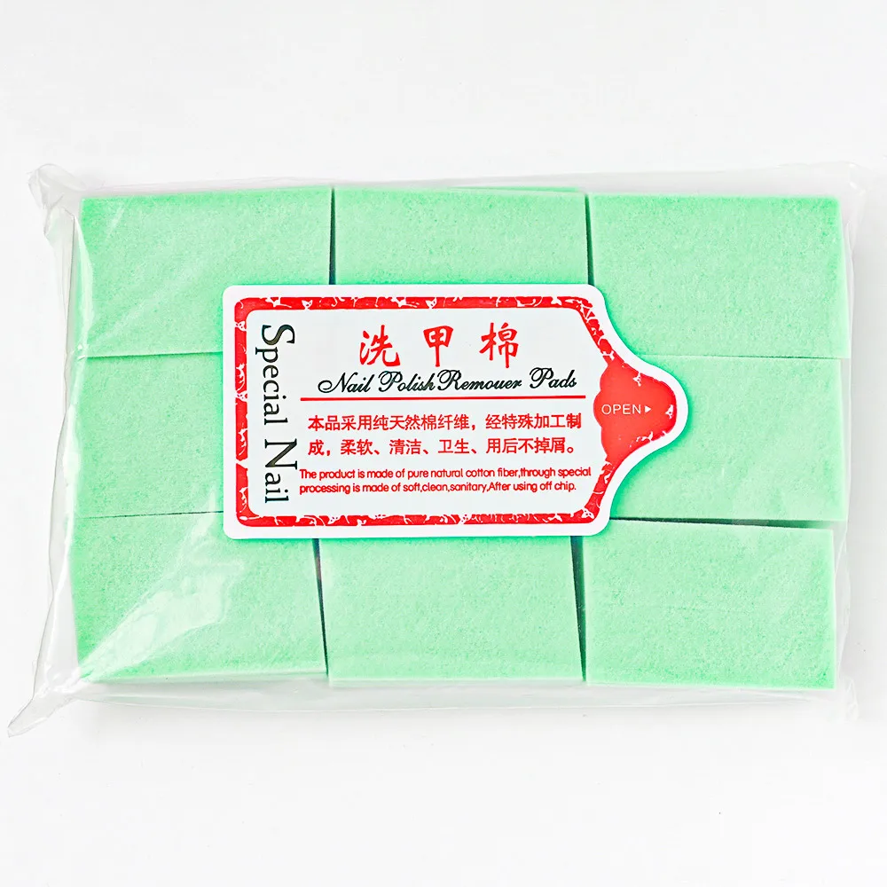 600pcs/Lot Nail Lint-Free Paper Cotton Fiber Tissue 5colors Nails Art Cleanin Cleaner Pad Polish Cotton Remover Sheet Wiper C#13