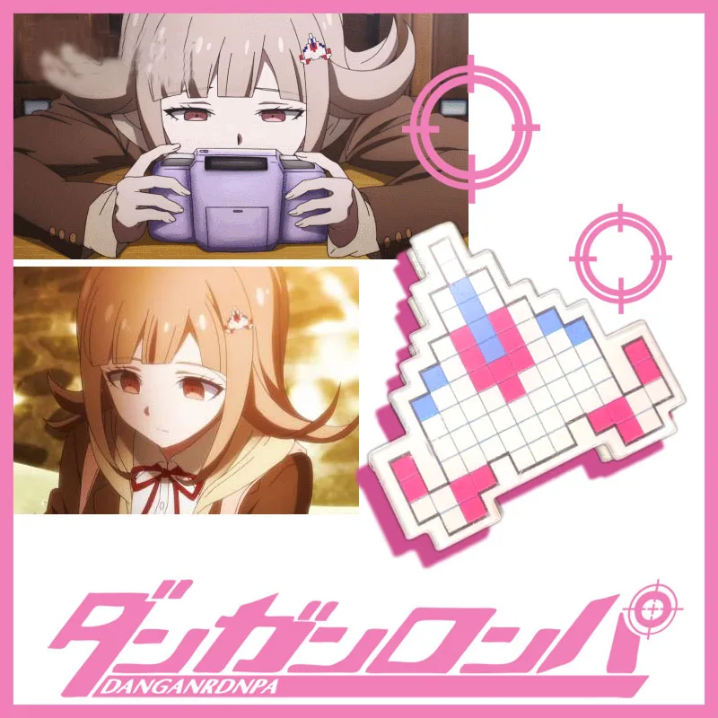 Anime Chiaki Nanami Hair Clip Super Dangan Ronpa Cute Plane Hairpin Props Cosplay Accessories