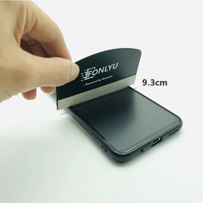 FONLYU Mobile Phone Tablet Screen Protector Hydrogel Film Scratch Card Scraper Squeegee For iPad For iPhone Shovel Debubble Tool