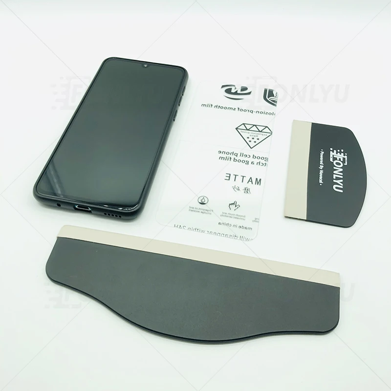 FONLYU Mobile Phone Tablet Screen Protector Hydrogel Film Scratch Card Scraper Squeegee For iPad For iPhone Shovel Debubble Tool