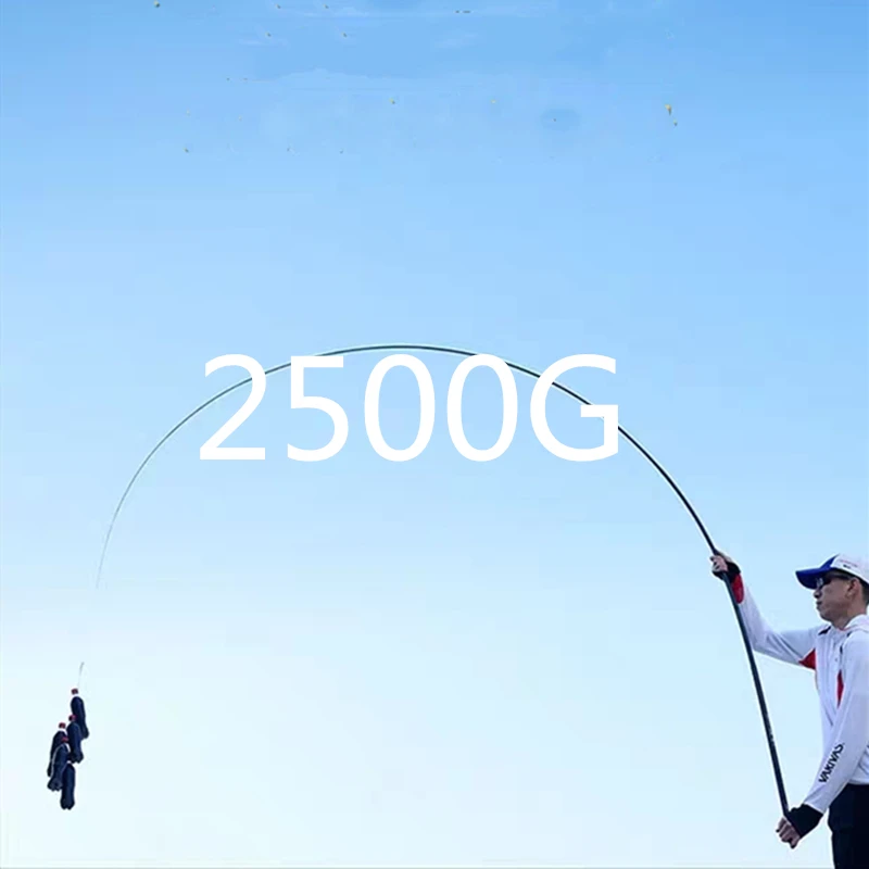 Super Light Hard Carbon Fiber Hand Fishing Pole Telescopic Fishing Rod 2.7M-10M Two Kinds of Hardness(1/9 and 2/8) Are Available