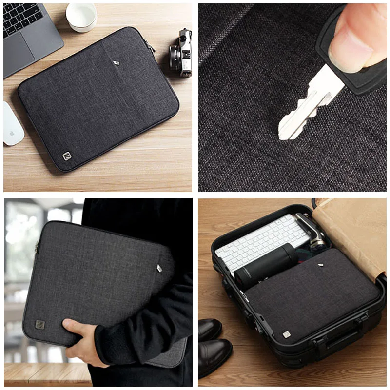 NIDOO Laptop Sleeve Case For Macbook Air 13 M1 Pro Xiaomi Dell Lenovo 13.3 14 15.6 Inch Waterproof Notebook Computer Bag