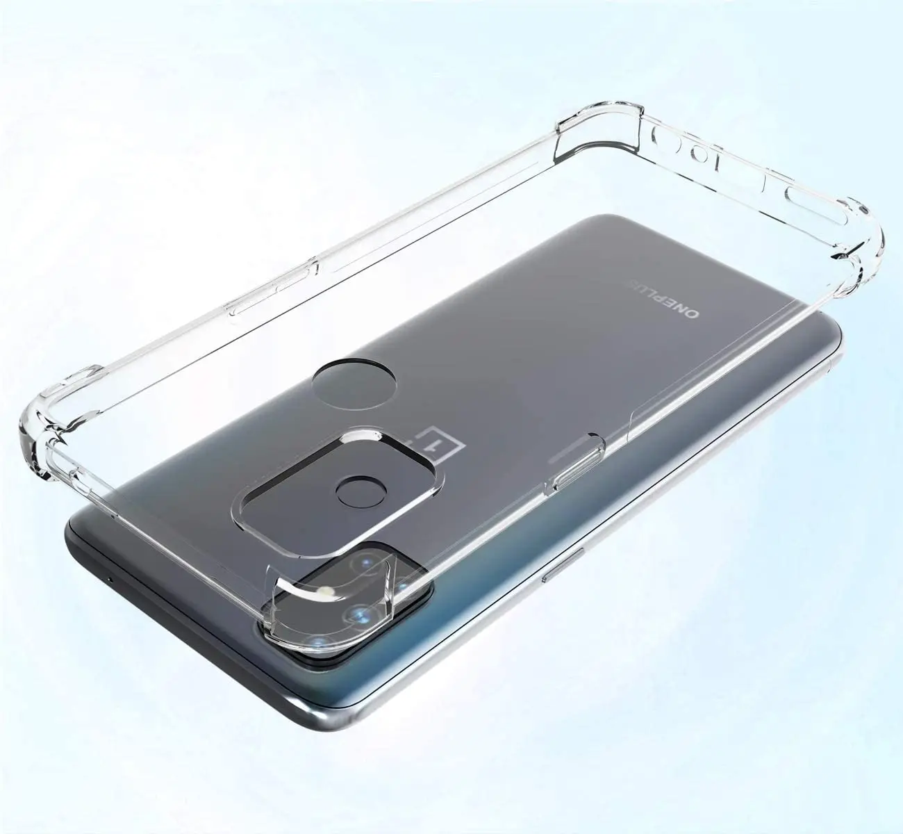 Airbag Shockproof Silicone for Oneplus Nord N10 N100 5G NordN10 NordN100 Original Soft Transparent TPU One Plus Back Cover Funda