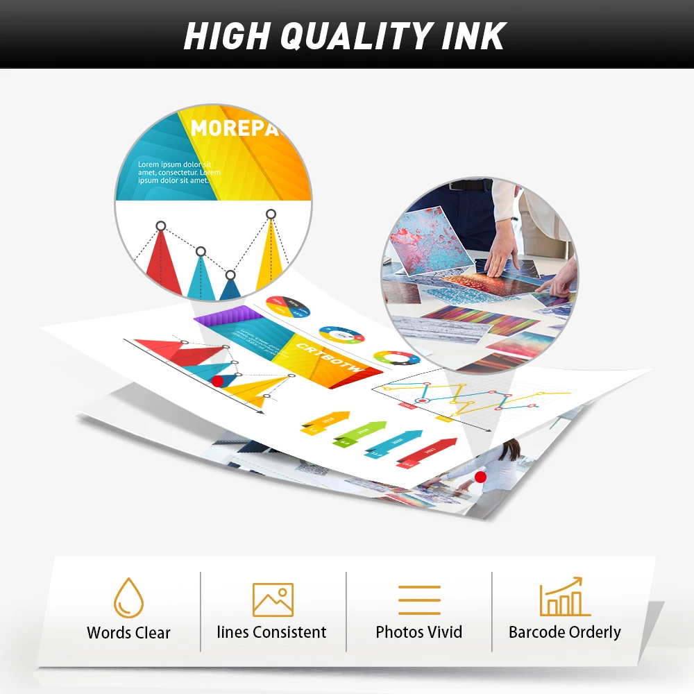 301XL Ink Cartridge Replacement For HP 301 HP301 XL Compatible Deskjet 2540 2542 2543 2544 2546 1000 1010 1011 Printer