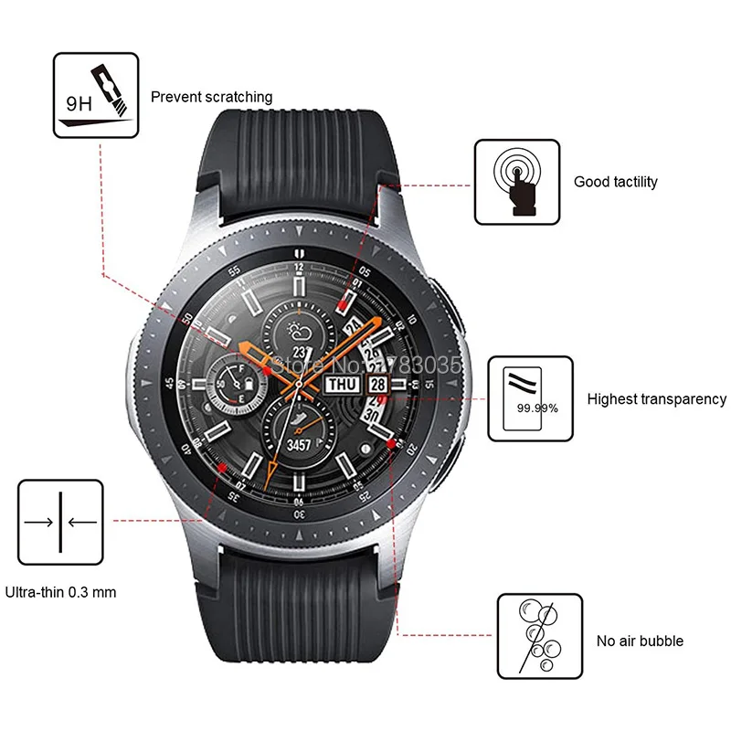 For Casio G-Shock GA-100 GA-110 GA-120 GA-140 GA-150 GA-200 GA-300 GA-400 GA-500 GA-310 135 Tempered Glass Film Screen Protector