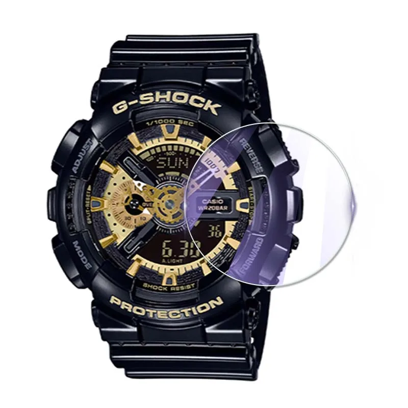 For Casio G-Shock GA-100 GA-110 GA-120 GA-140 GA-150 GA-200 GA-300 GA-400 GA-500 GA-310 135 Tempered Glass Film Screen Protector