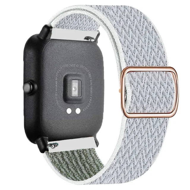 Nylon band For Amazfit GTS 4/2/2e/3/GTS2 Mini/GTR/4/3/Pro/GTR2/stratos Bracelet correa Amazfit bip 6 5 3 20mm/22mm Watch straps