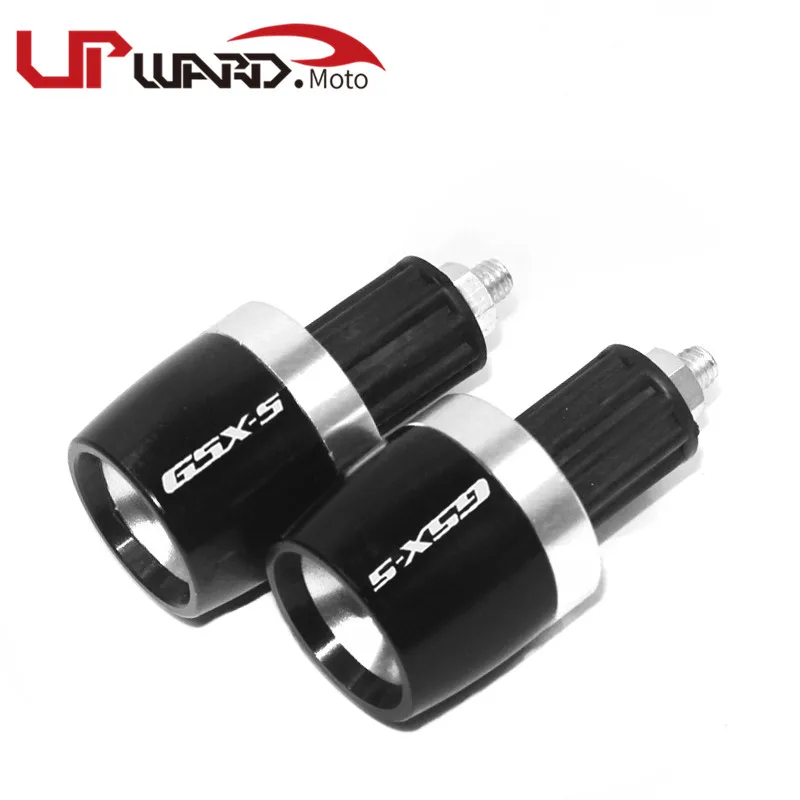 Motorcycle 7/8" 22MM Handlebar Hand Grips Handle Bar End Cap Fit For GSXS GSX-S 125 150 750 1000 F ABS GSXS750 GSXS1000