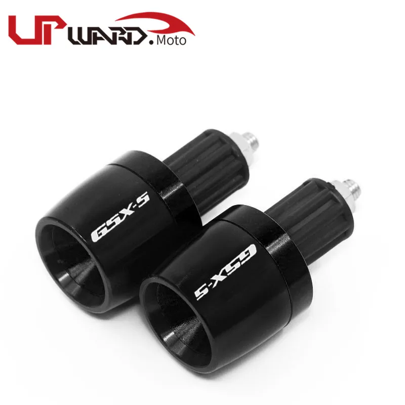 Motorcycle 7/8" 22MM Handlebar Hand Grips Handle Bar End Cap Fit For GSXS GSX-S 125 150 750 1000 F ABS GSXS750 GSXS1000