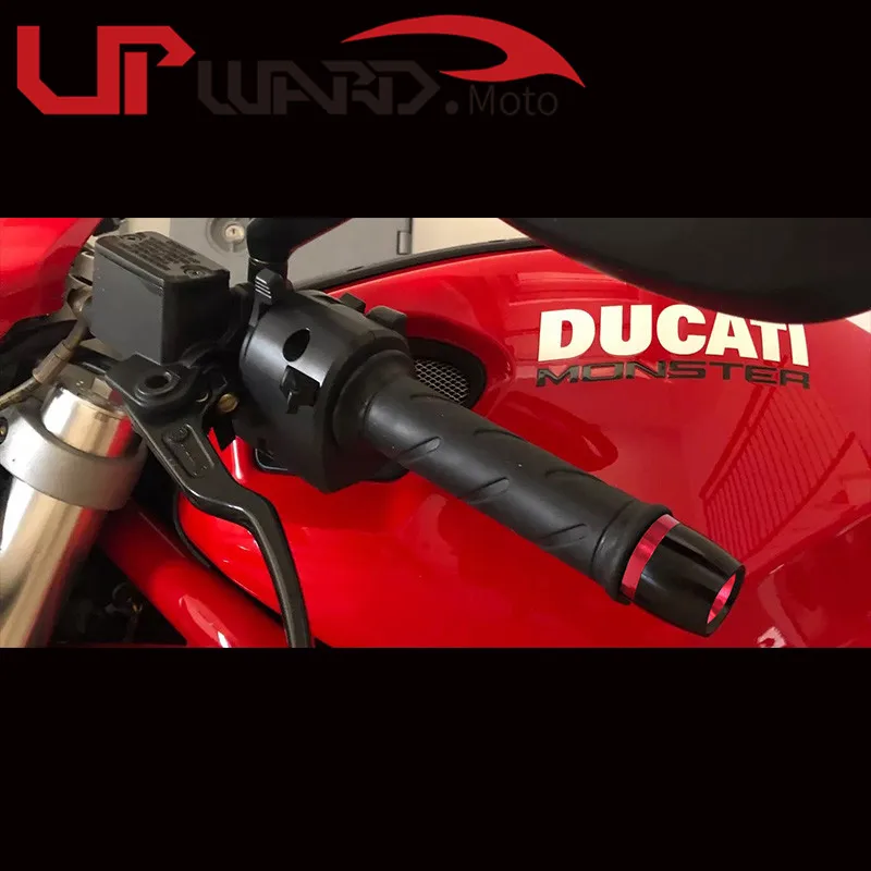 Motorcycle 7/8" 22MM Handlebar Hand Grips Handle Bar End Cap Fit For GSXS GSX-S 125 150 750 1000 F ABS GSXS750 GSXS1000
