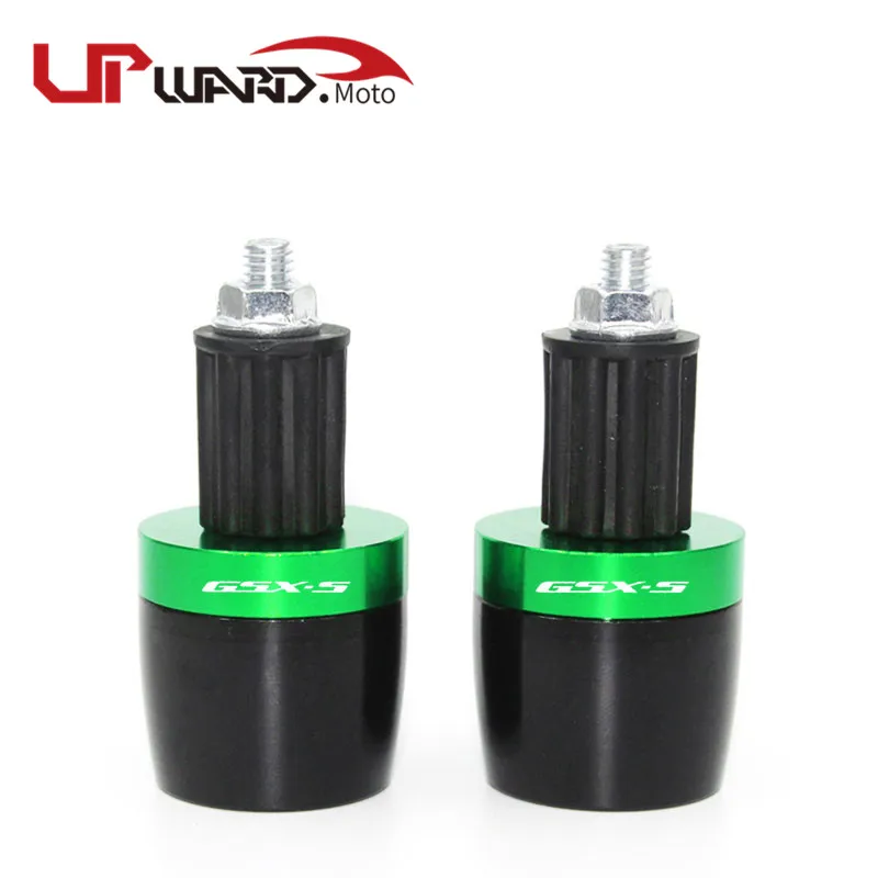 Motorcycle 7/8" 22MM Handlebar Hand Grips Handle Bar End Cap Fit For GSXS GSX-S 125 150 750 1000 F ABS GSXS750 GSXS1000