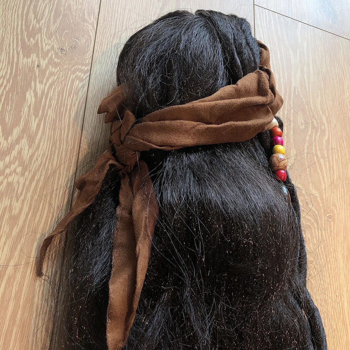 Halloween Costume for Unisex Adult Pu Pirate Captain Jack Sparrow Wigs Hat Carnival Party Props Accessories