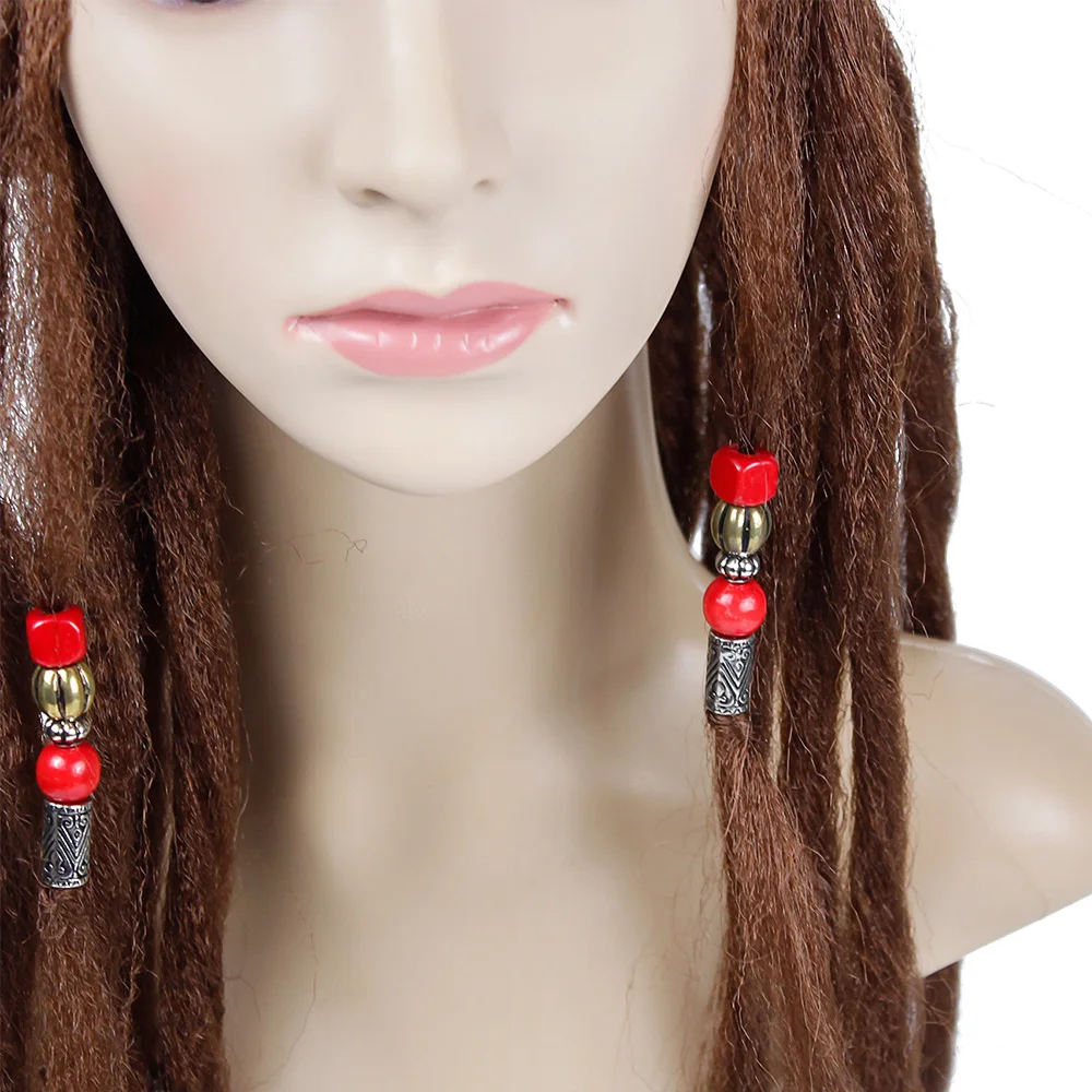Halloween Costume for Unisex Adult Pu Pirate Captain Jack Sparrow Wigs Hat Carnival Party Props Accessories
