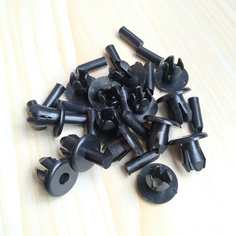 20/50Pcs Bumper Splash Guard Sill & Wheel Arch Lining Plastic Rivet Trim Clips Fastener For VW Volkswagen Skoda Audi A3 A4 A6