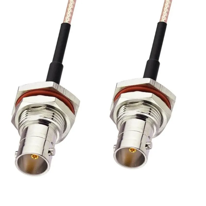 BNC Male Straight Right Angle To BNC Male Female 75 Ohm RG179 Pigtail Cable for HD-SDI 3G-SDI Vedio CCTV Camera Camcorder