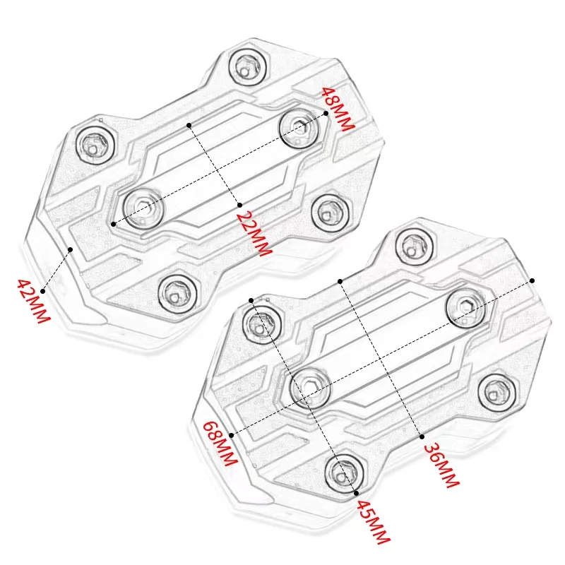 For YAMAHA TRACER 900 GT TRACER 700 GT tracer 900 GT Motorcycle crashproof block Bumper trim block Engine protection accessories