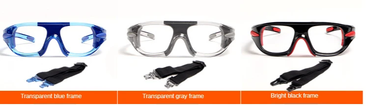 Myopia Basketball Sport Eyewear Football Eye Anti-Collision Glass Removable Training Goggles Cycling Glasses Customizable lenses