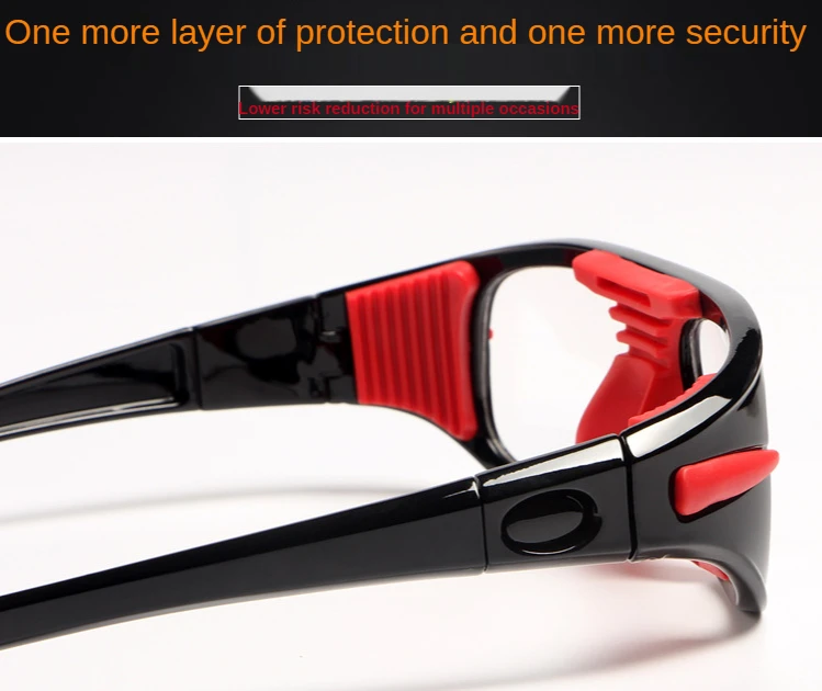 Myopia Basketball Sport Eyewear Football Eye Anti-Collision Glass Removable Training Goggles Cycling Glasses Customizable lenses