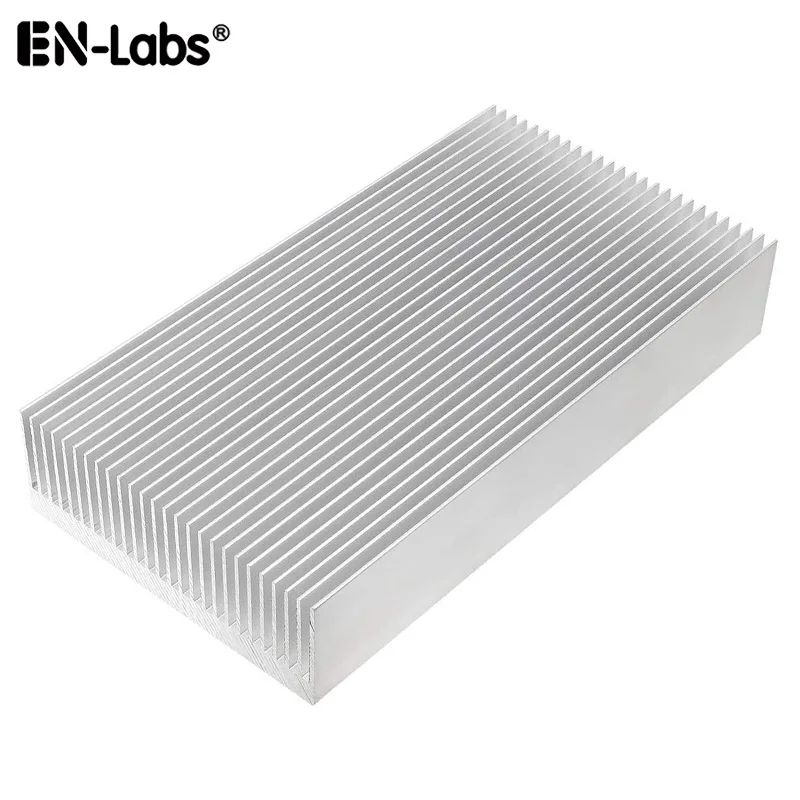 Aluminum Radiator HeatSink High Power, 80x27x160mm Heat Sink Cooling Cooler for LED Power Transistor Amplifier IC MOSFET SCR Etc