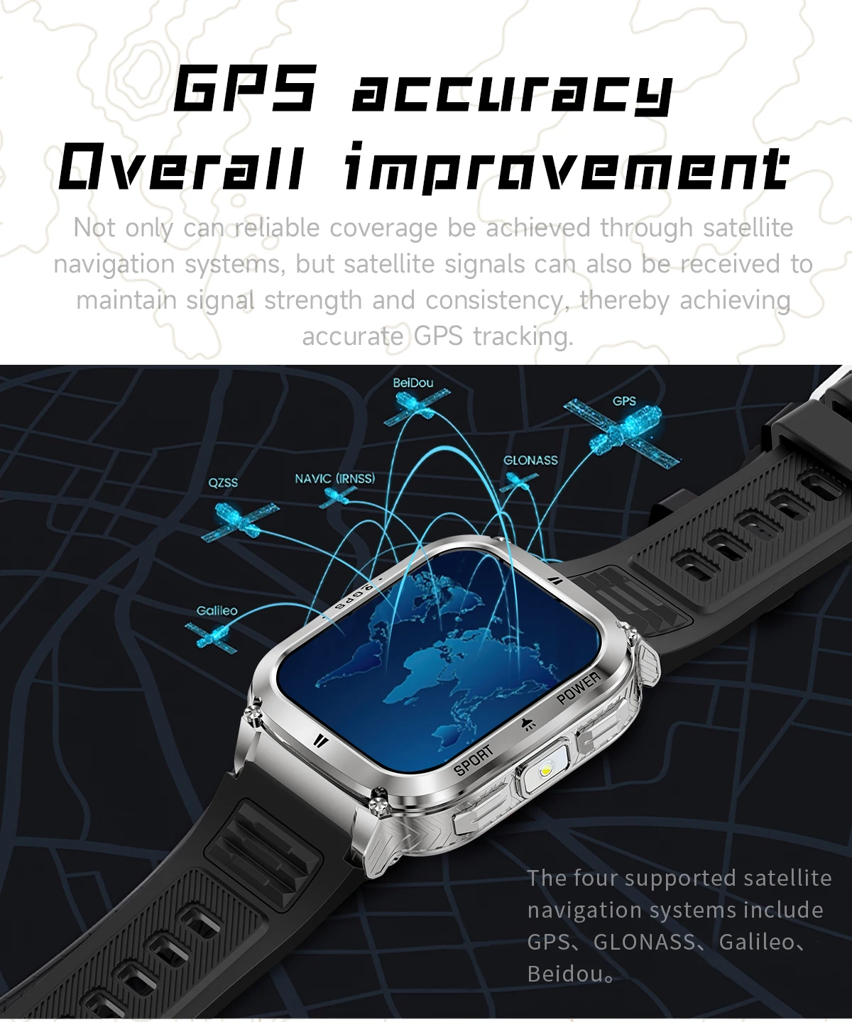 Smart Watch Men Women 1.83" AMOLED Screen 1000mAh Bluetooth Call Sports Fitness Bracelet IP68 Waterproof Smartwatch For Android