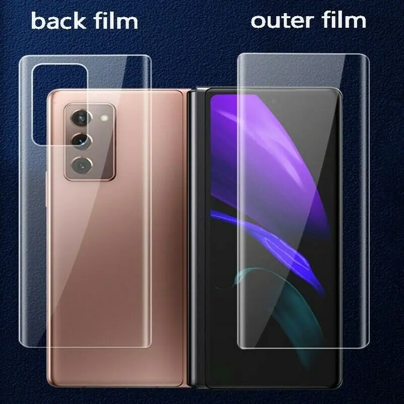 Matte Soft Hydrogel Film For Samsung Galaxy Z Fold 8 Ultra 7 SE 6 5 4 3 2 W26 W25 W24 Clear Screen Protector Anti Fingerprint